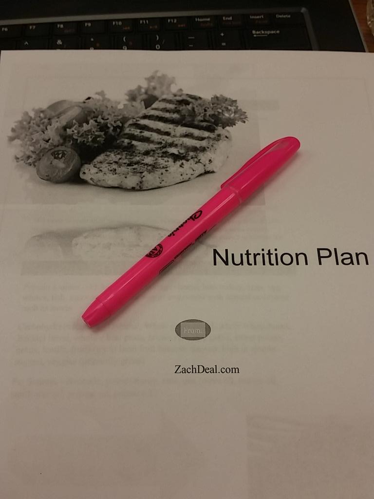tiagallagher65's tweet photo. Just received my nutrition/exercise plan from @zachdeal90 . Here's to 6 weeks of change! #fitnessmakesmehappy http://t.co/N5kJZHTkaB