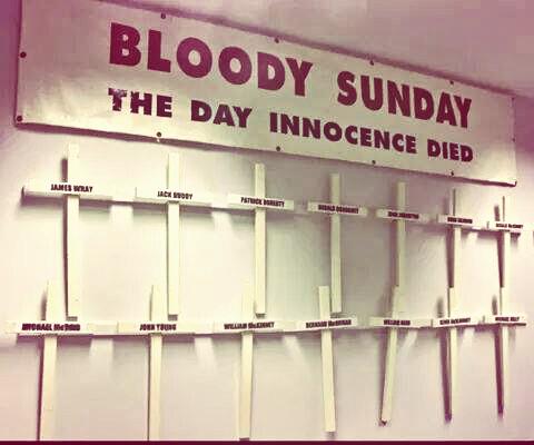 Gaelforceartist's tweet photo. We remember all those who were killed or injured on Bloody Sunday.  #BloodySunday #Ireland http://t.co/ZRF31PIC78