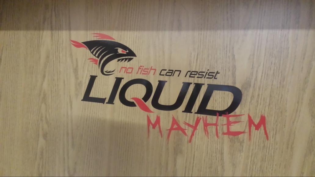 SignWorksByDavy's tweet photo. New liquid mayhem decals for @RageAttractant 

By @SignWorksByDavy @QuicKbaits @RageAttractant http://t.co/TeG8CWEQPM