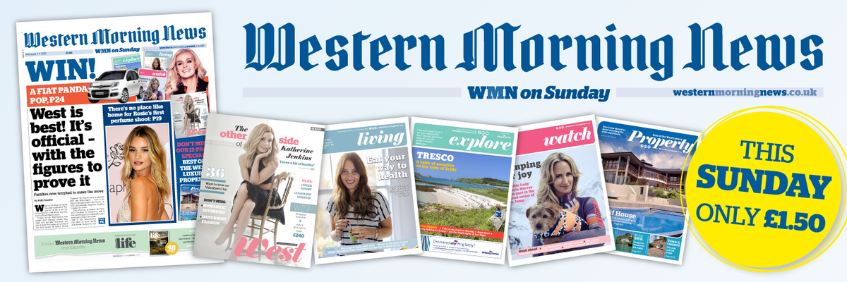 WMNPictures's tweet photo. This Sunday don’t miss the new-look Western Morning News on Sunday… And see the new TV ad here http://t.co/NiRimHqQ3D http://t.co/DG3WDxfgoX