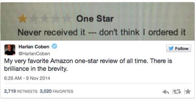 daftlaughs's tweet photo. Glad I read this review before ordering http://t.co/MWvZBpiPXw