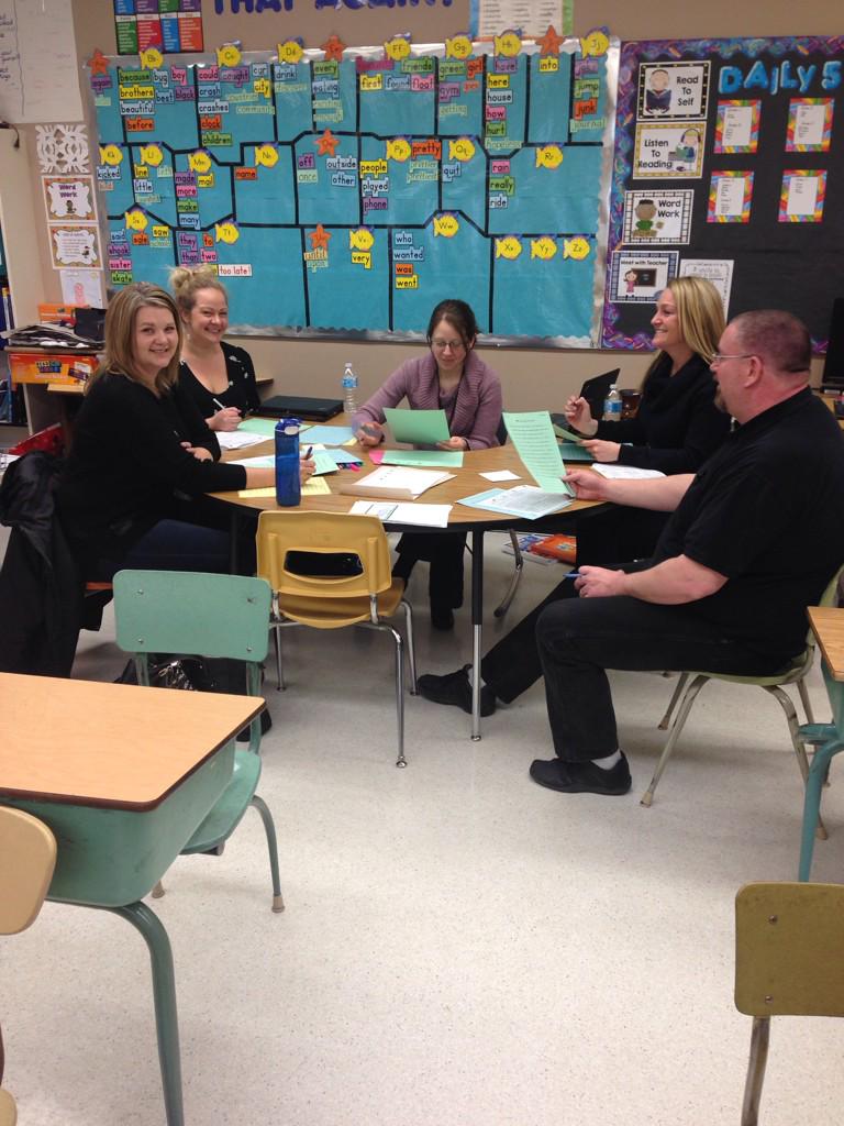 StMichaelCS's tweet image. Working hard at meeting the needs of all our students. Developing strong writing #RCSDinstitute