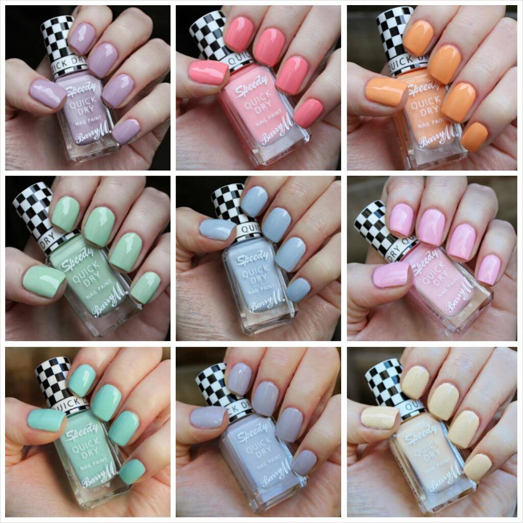 AmberRowe08's tweet image. "@dahlia_nails: *BRAND NEW* Speedy Nail Paint - another stunning collection by @barrymcosmetics! #nails http://t.co/iyg9Byny01" 😍