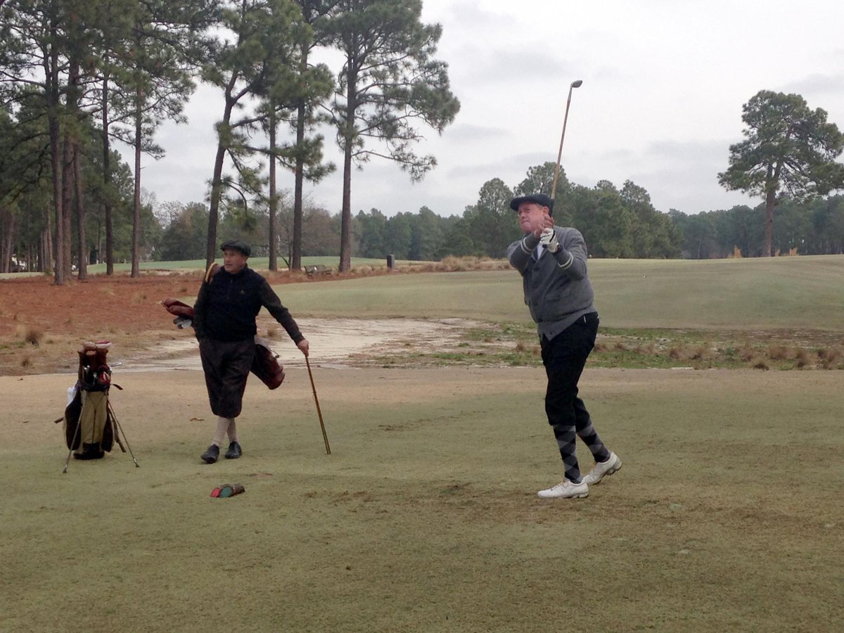 Pinehurst Resort (@pinehurstresort) on Twitter photo Great column by <a href="/stephenschramm/">Stephen Schramm</a> about Pinehurst's hickory golfers aka "Hickory Nuts."
bit.ly/1yL0U0P Great column by <a href="/stephenschramm/">Stephen Schramm</a> about Pinehurst's hickory golfers aka "Hickory Nuts."
bit.ly/1yL0U0P