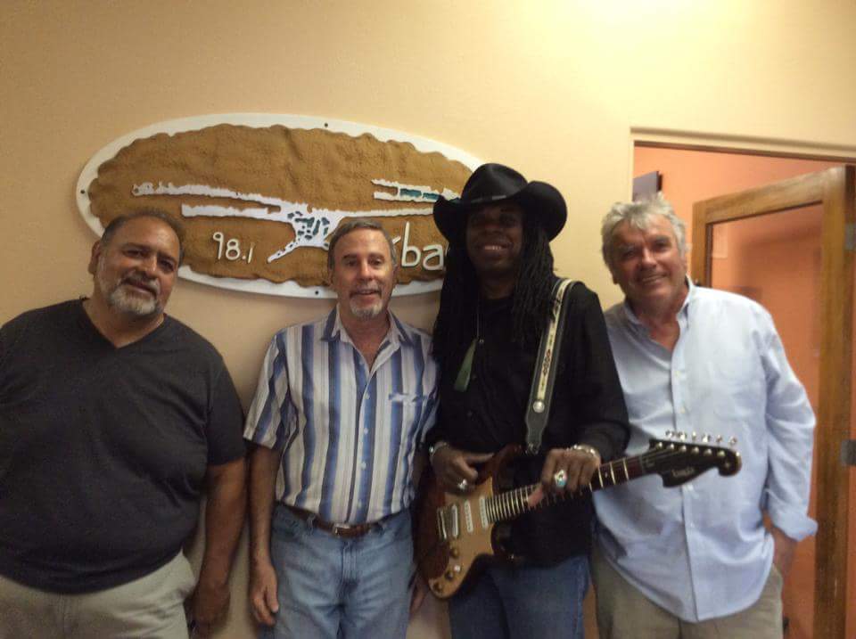 NMMusicAwards's tweet photo. #NMMA Award Winners @Larrymitchell12  and @jaimetunes with AwardsProducer @writerjoseponce w Ira G. @KBACRadioFree http://t.co/ajJ0tOJcWR