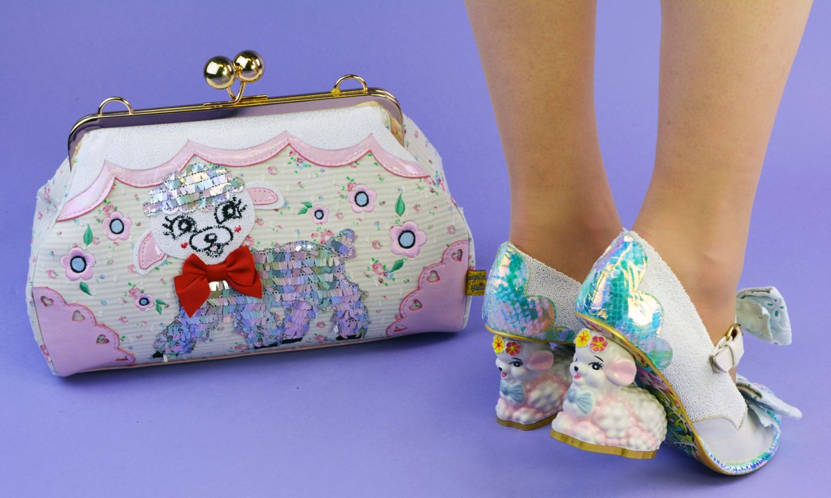 irregular choice clutch bag