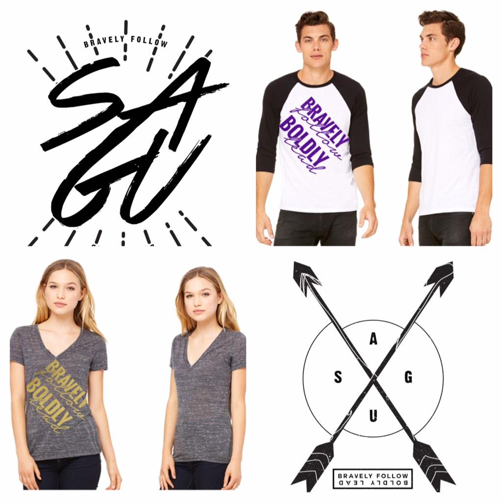 AustinDH's tweet photo. It's almost here! Get your new @SAGUleader shirts today @5pm and all day tomorrow in the HCC! You customize. We print http://t.co/rgzn4UW1XF