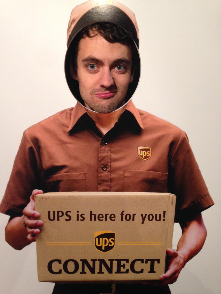 Getting my #UPSConnect on at #gwstartupday