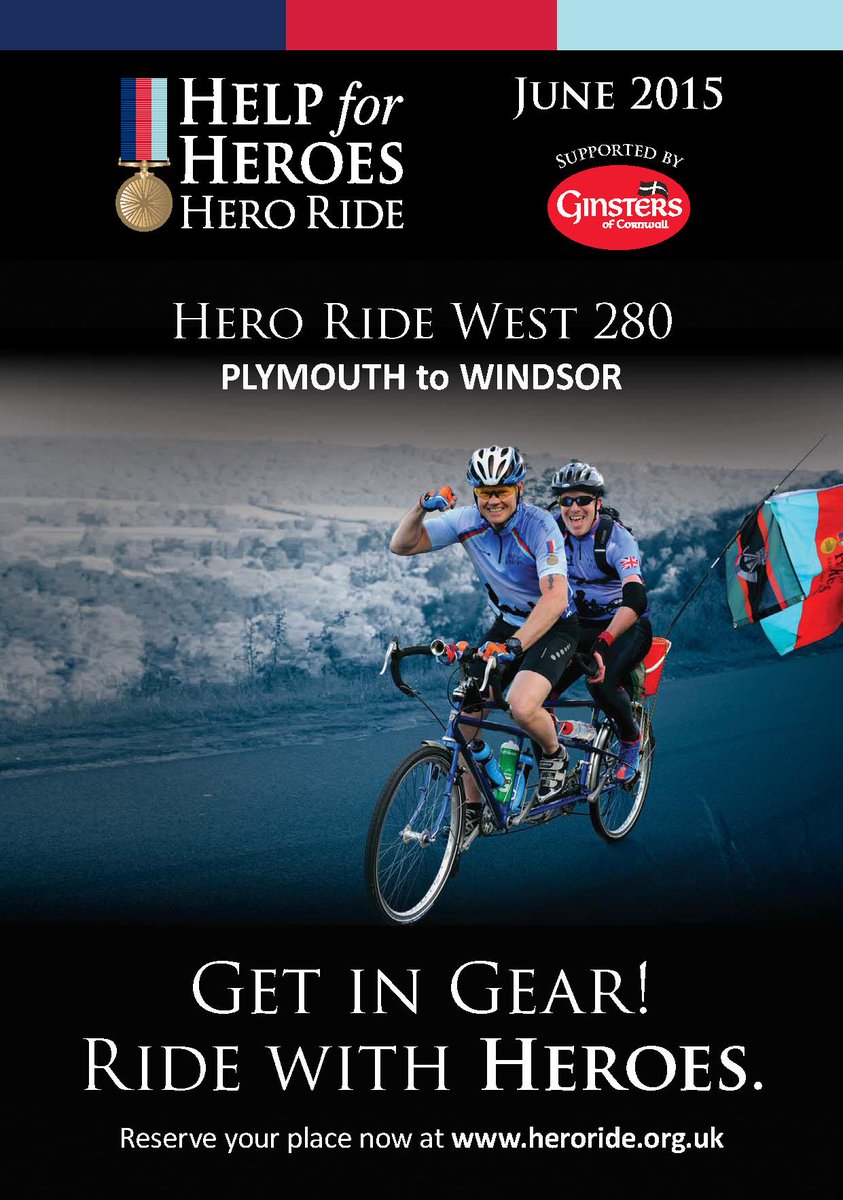 HelpforHeroes's tweet photo. Take on our West 280: Plymouth-Windsor: http://t.co/lGkY5eoCtW #heroride2015 #routerelease http://t.co/3X73Z6r7L7