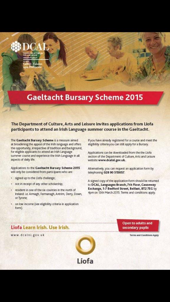 Scéim sparántacht Gaeltachta