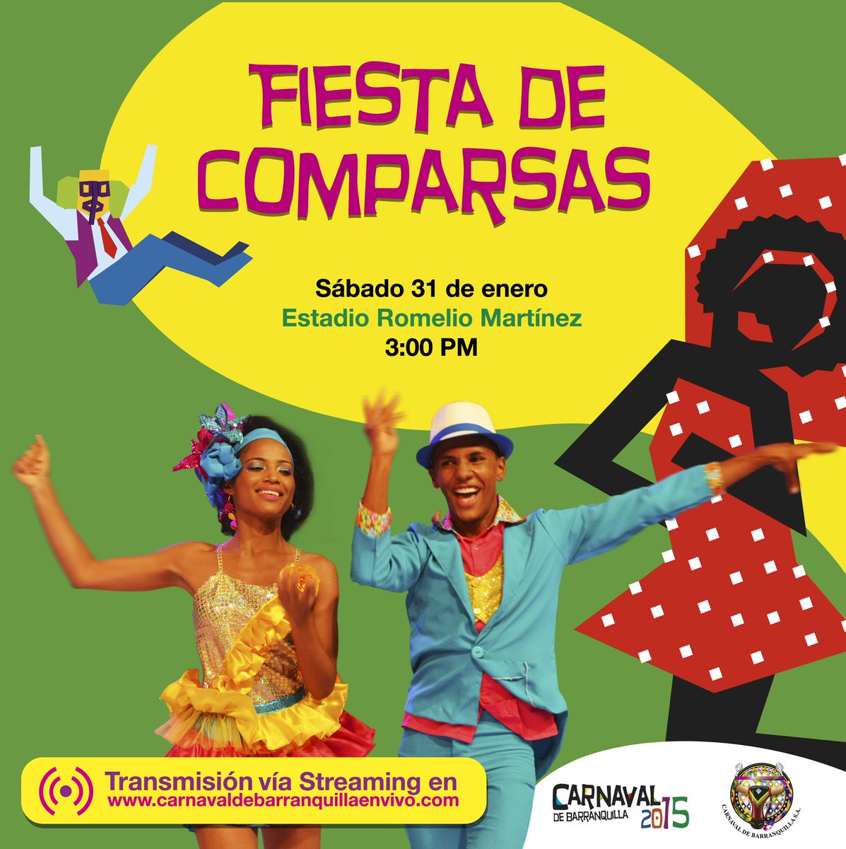 Klama_Oficial's tweet photo. Todos a apoyar a #ComparsaKlama en #FiestaDeComparsas en el Estadio Romelio Martínez. ¡Gratis! 3:00 p.m. http://t.co/nMbzjzgOqC