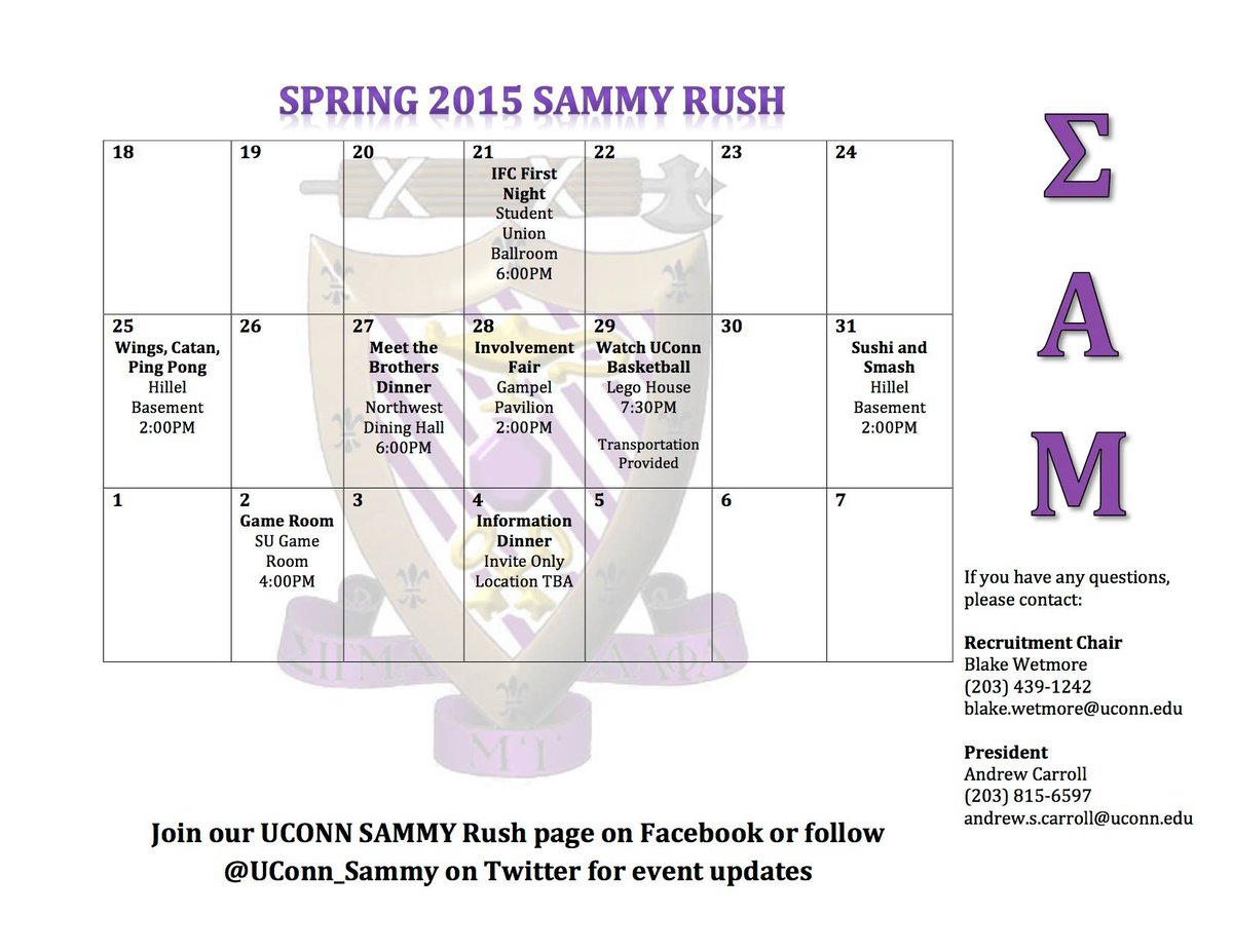 UConn Sigma Alpha Mu tweet media