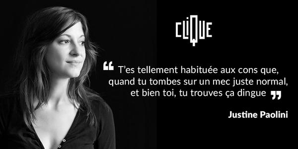 clique's tweet image. Le Mec numéro 1, par @JustinePaolini clique.tv/le-numero-1-pa…