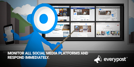 postytips's tweet image. Monitor all #socialmedia platforms and respond immediately. #socialmediatips