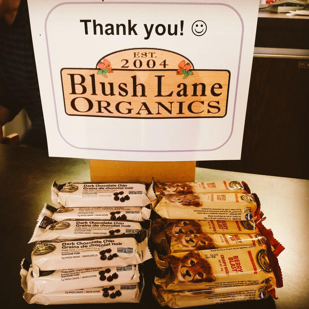 WattKristin's tweet photo. Thank you @BlushLaneEdm for supporting our volunteers @iceonwhyte #yeg #snacks #whyte #Vols  #volunteers http://t.co/58koXwPNfH