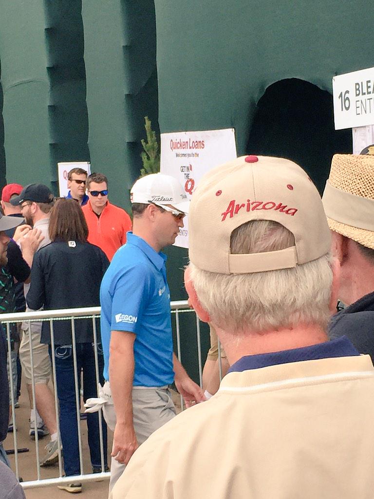 michaelgore3's tweet image. Got to see a lot of golfers yesterday! Had a blast! @WasteManagement