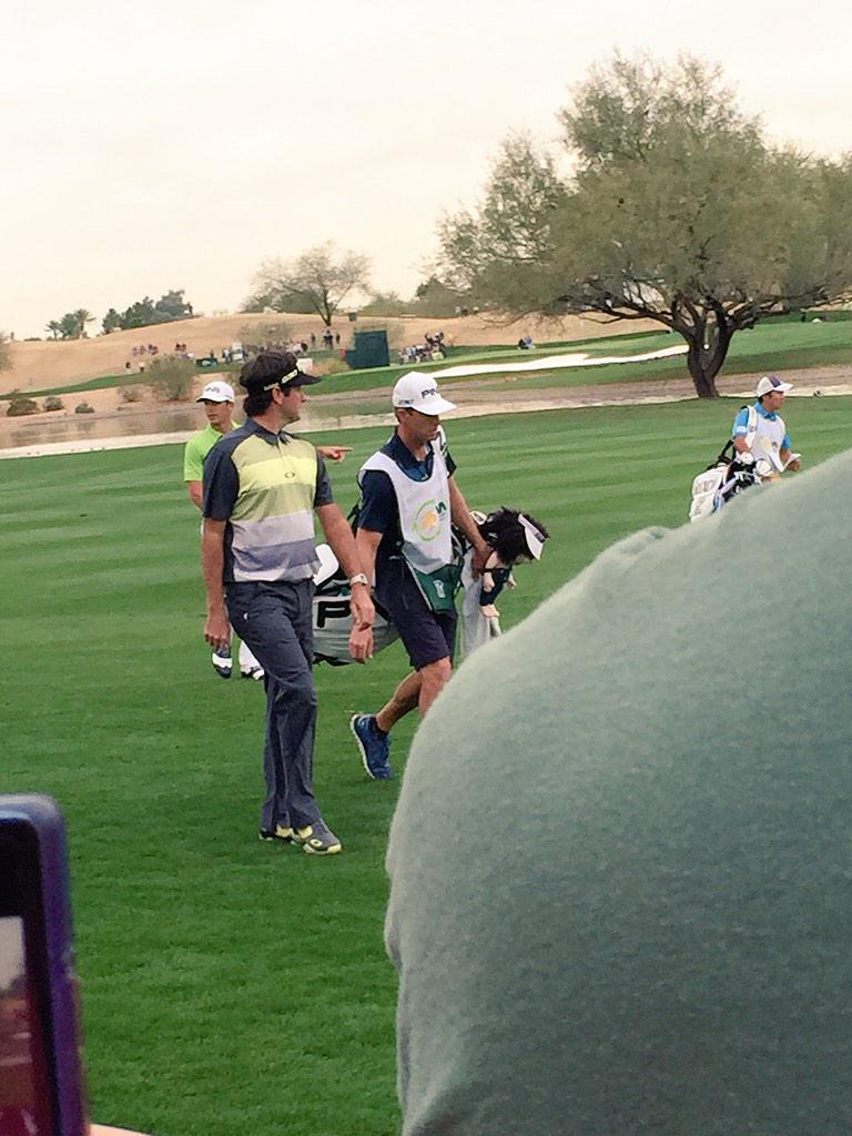 michaelgore3's tweet image. Got to see a lot of golfers yesterday! Had a blast! @WasteManagement