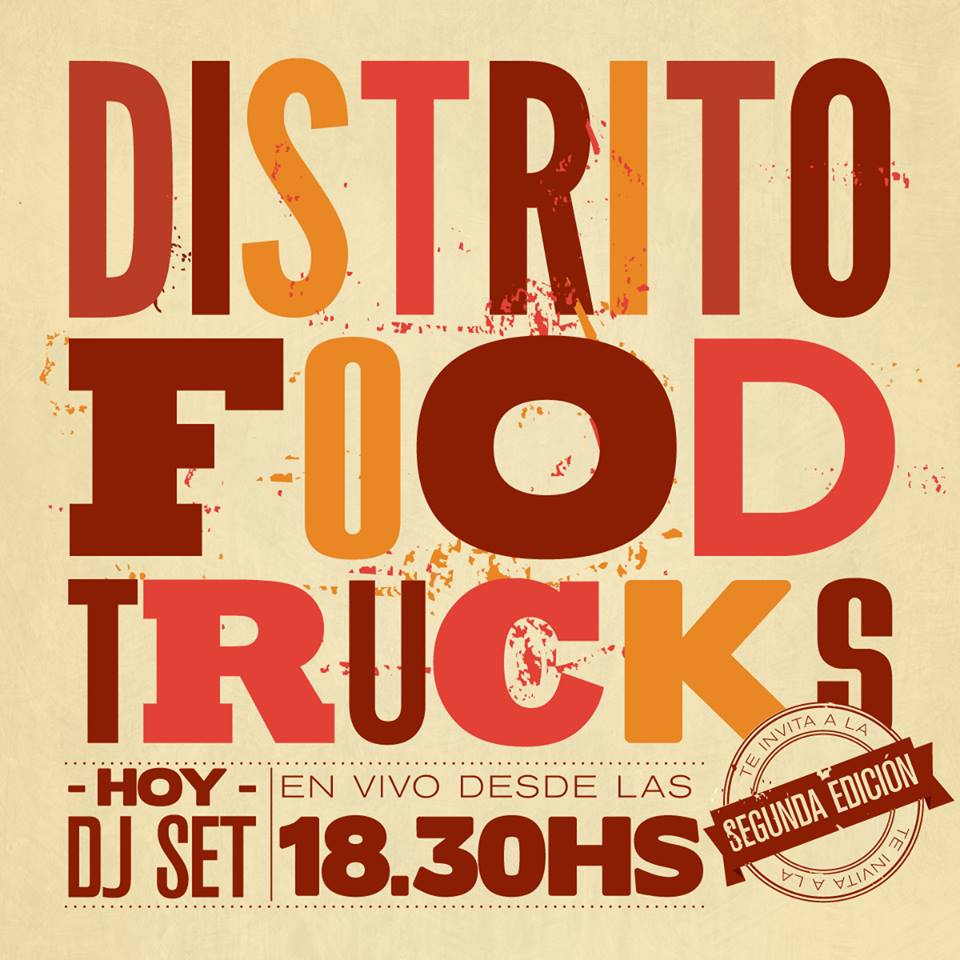 Es viernes, solazo, diazo, que más querés para pasar por #DistritoFoodtrucks
#DJSet #TGIF <a href="/DistritoArcos/">Distrito Arcos</a> <a href="/hoyquesale/">hoy sale gira con las wachas</a>