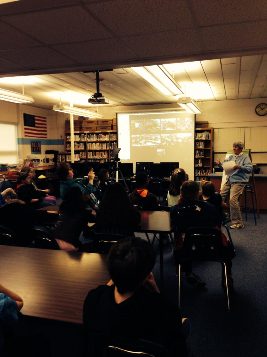 junemariejones's tweet photo. MT from @lwcaccavale DES hosts author and Skypes with BMES to share how authors plan & write! #desplc #ycsd15 #des15 http://t.co/LHUyfqO3t3