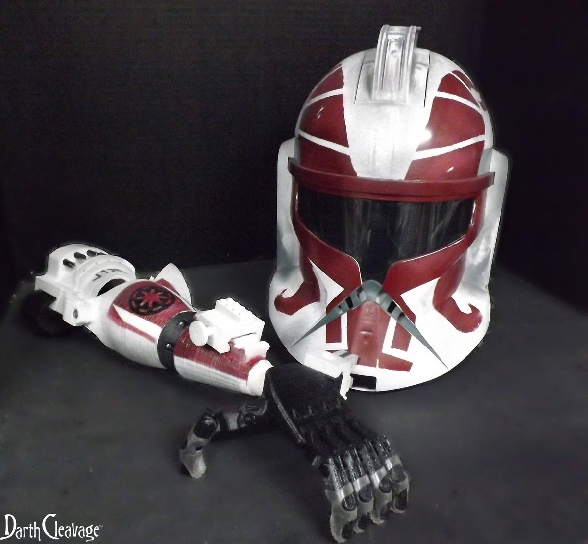 Captain Keeli Helmet \u0026 prosthetic Clone 