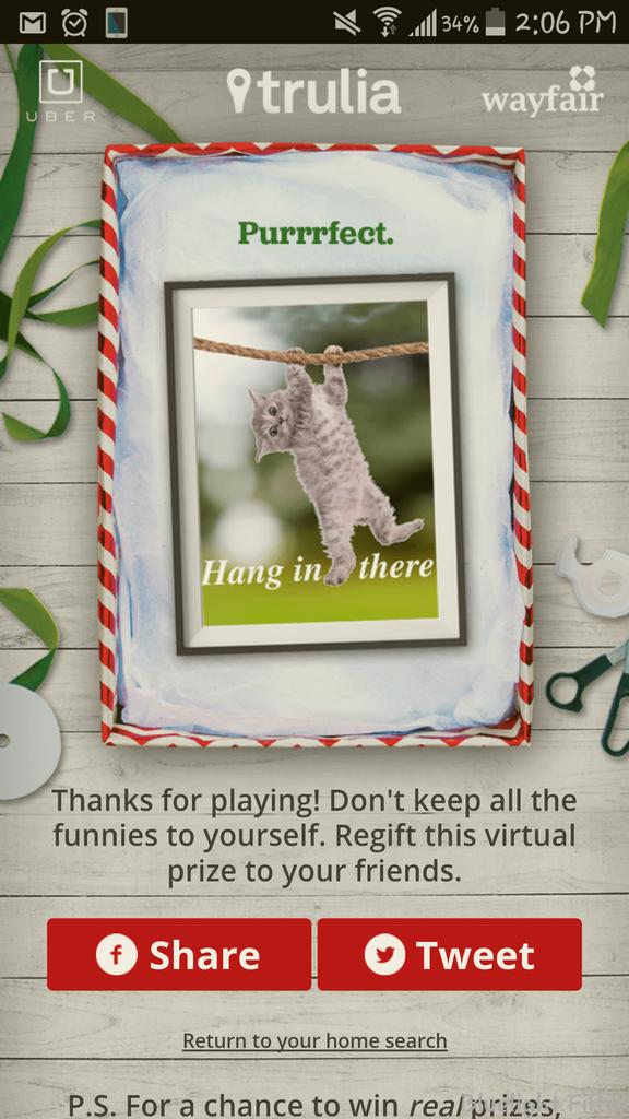 winniemui's tweet image. Hope I&apos;m a winner tomorrow. @trulia @Uber gift unwrap. #goalsfor2015 @AmelianTips @kevinouyang