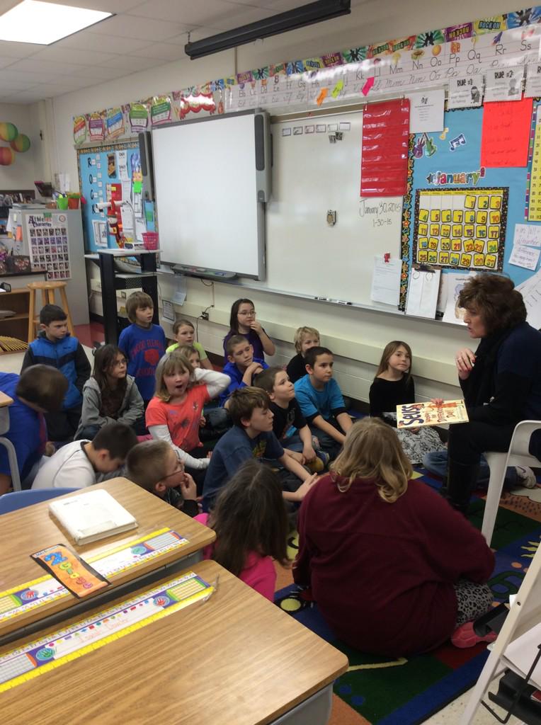 First Guest Reader....Mrs. Groover #hoorayfordiffendooferday