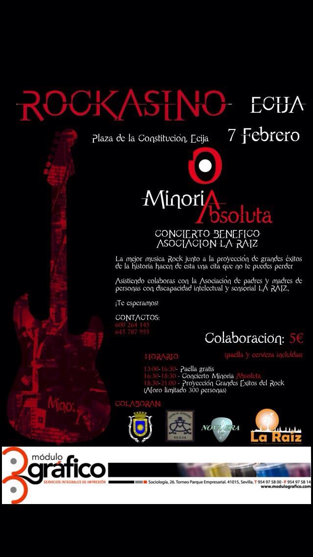 SalaBso's tweet photo. Festival musica Rock 80's el día 7 de Febrero. A partir de las 12:30. En el casino artesano. Paella + concierto http://t.co/g2uo1AyAQU