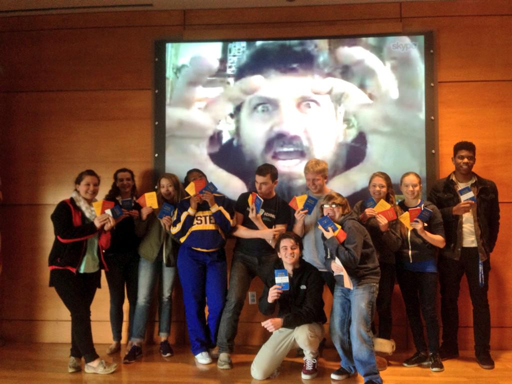 Big thanks to <a href="/Draplin/">Draplin Design Co.</a> for the ultimate design session today. <a href="/FieldNotesBrand/">Field Notes®</a> in hand! #DesigningNoble