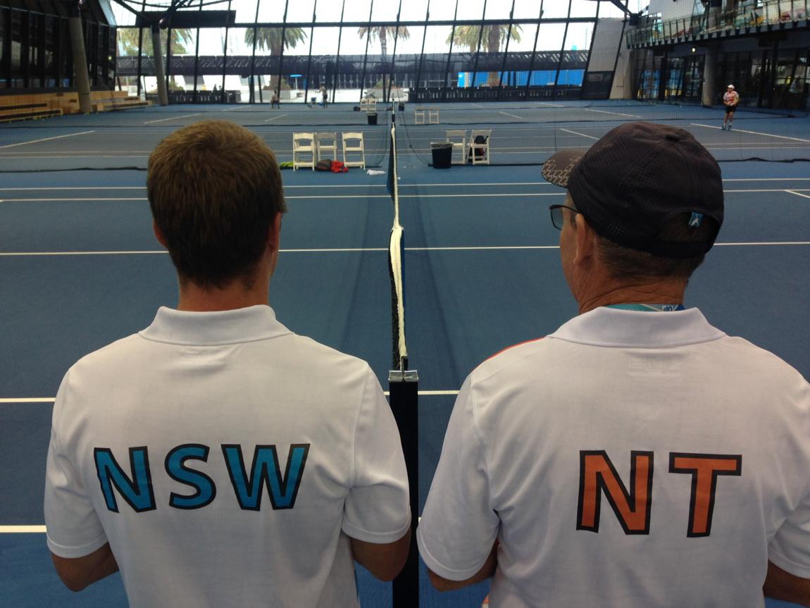#Super10s National Finals semis are underway #NSW V #NT with managers Luke Cullen and Pat Coburn