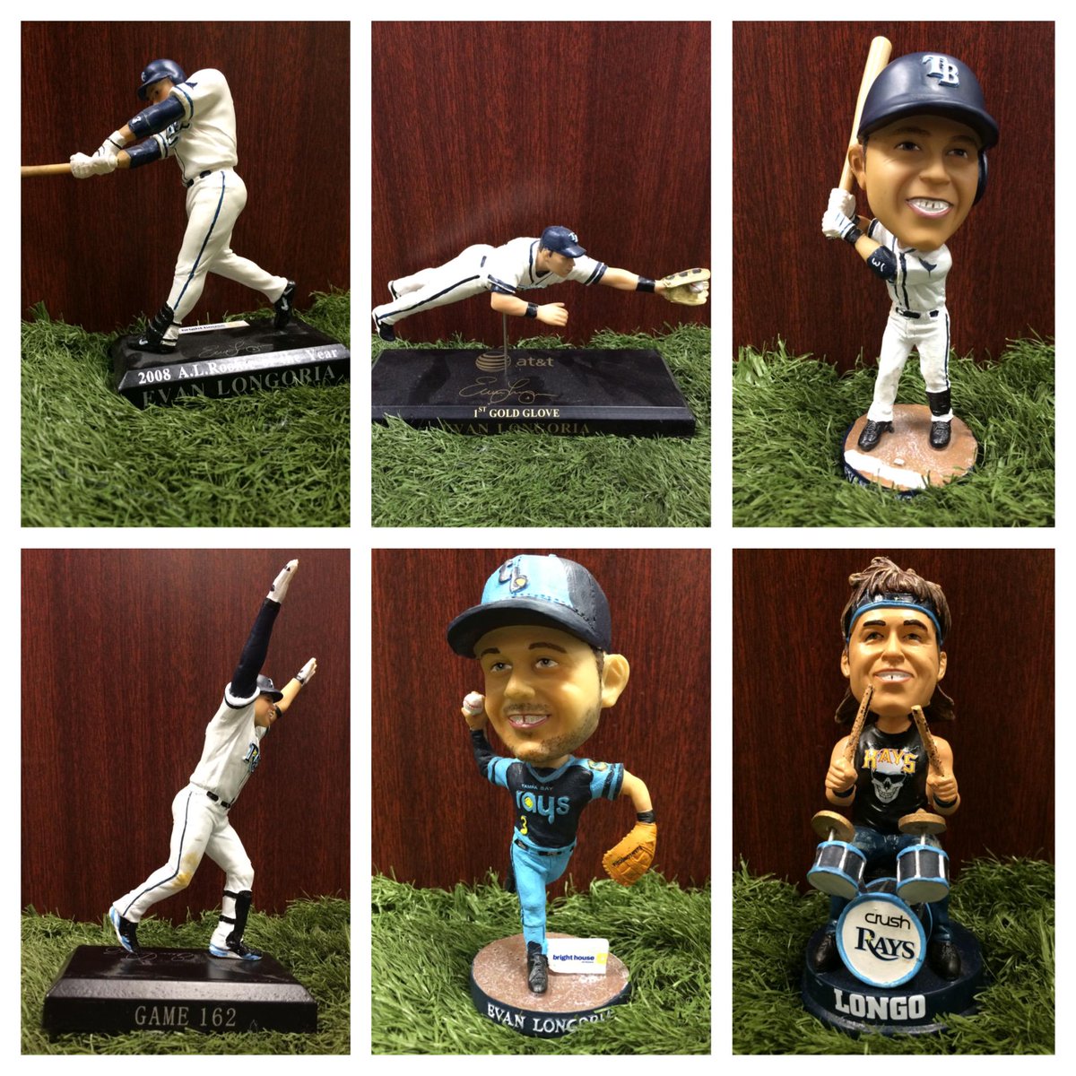 RaysBaseball's tweet photo. The many faces of #EvanLongoria. Retweet this for a chance to win one of these. Voting ends 8am tomorrow. #FaceofMLB http://t.co/tpTOSgfwPM