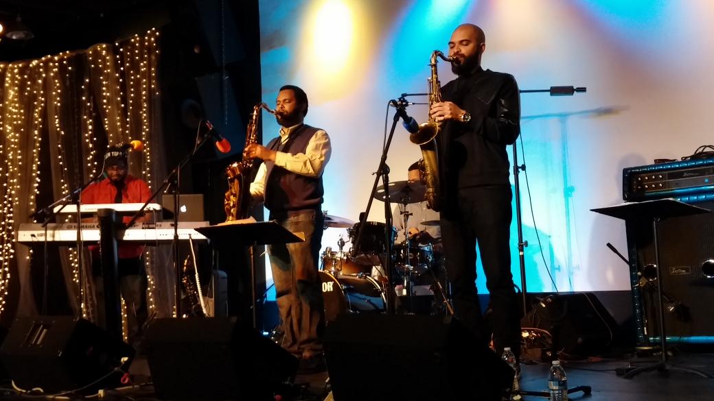 WUTKTheRock's tweet photo. #theblueprint #funkyjazz Live now @WayneStockKnox @relixtheatre $5 benefits WUTK @BOBBYBAREJR @hudsonkmusic Coming Up http://t.co/d6POzjMFir