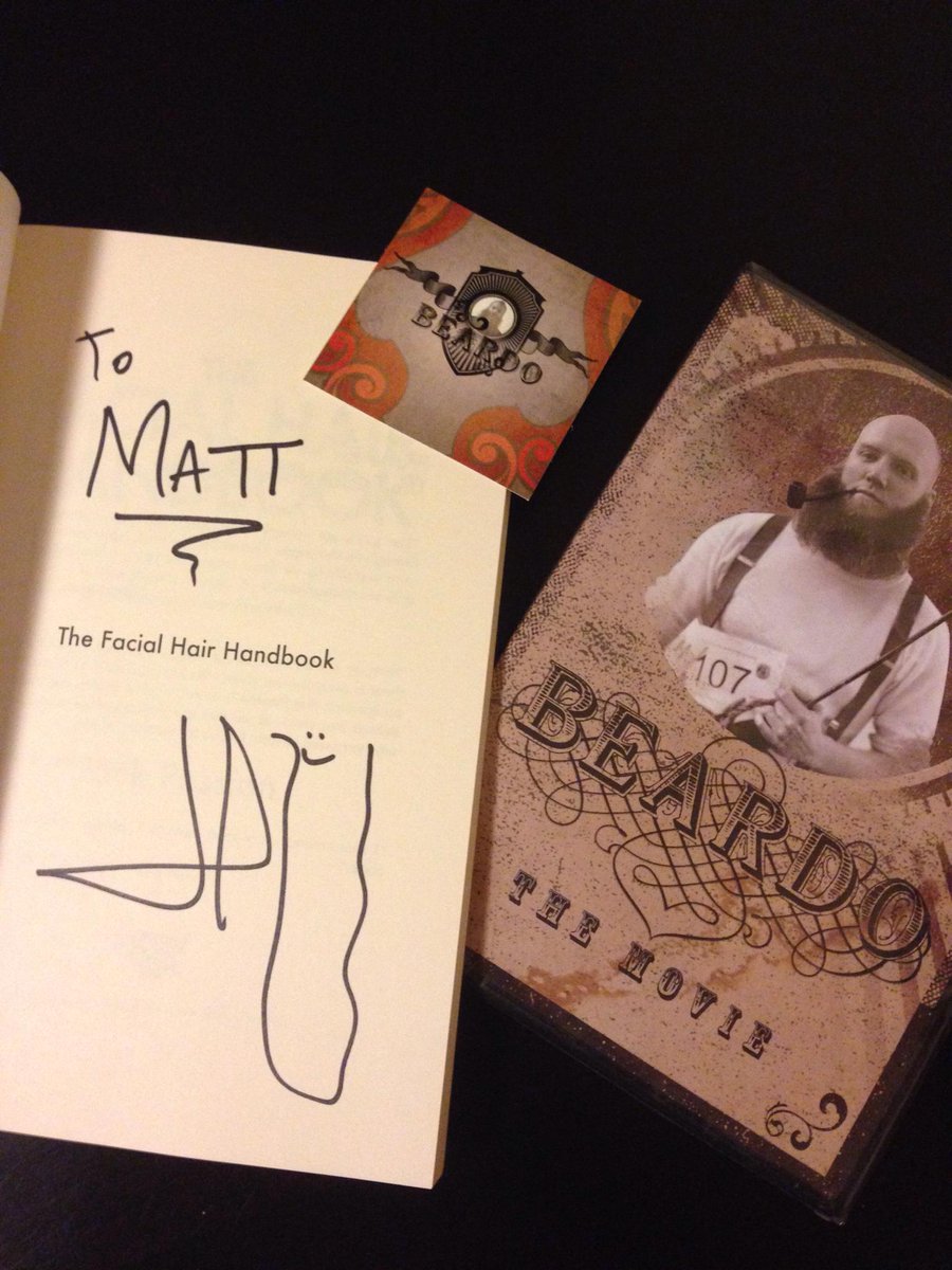 mattraymond's tweet photo. Got my @beardothemovie goodies from their Kickstarter campaign. Awesome film, check it out. http://t.co/Wz6bF5luYq