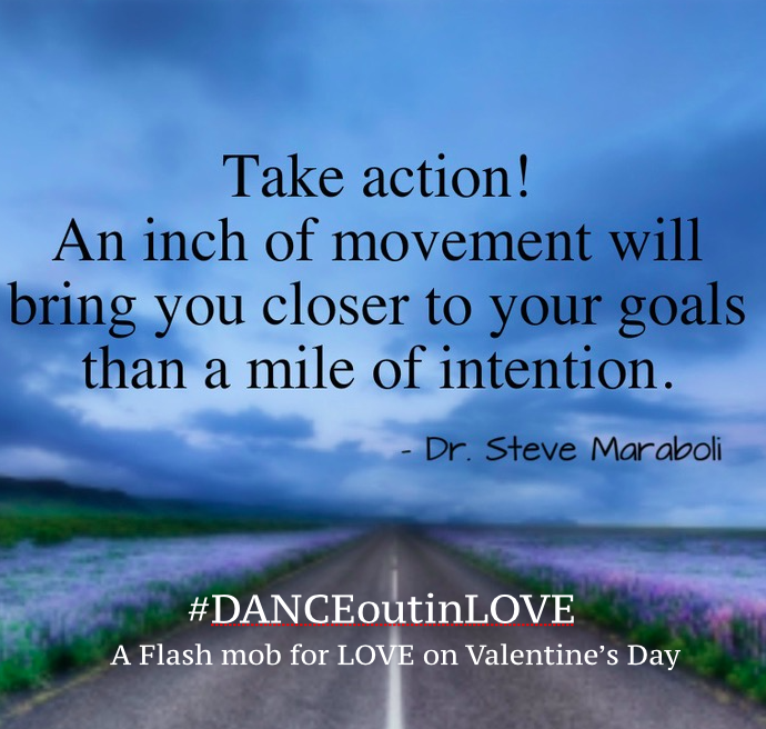 danceOUTinLove's tweet photo. A flash mob in NYC on V-Day. Use the power of love &amp; dance to bring attention to issues that demand change. #love http://t.co/W9XMWBdgwk