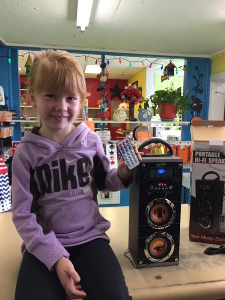 RoachShellie's tweet image. Maggie won this in a drawing at school! Thank you CES! #cantonelem @CantonElem