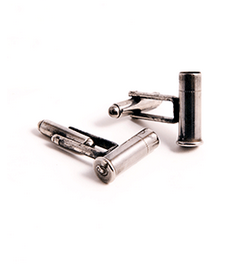 Gearnaut's tweet photo. Give your guns some ammunition with these .22 caliber American bullet-casing cufflinks. http://t.co/LsFYHWDLGp http://t.co/9ubcsFn0rm