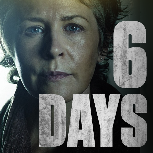 Only 6 days left until The Walking Dead returns! RT if you can't wait!!!