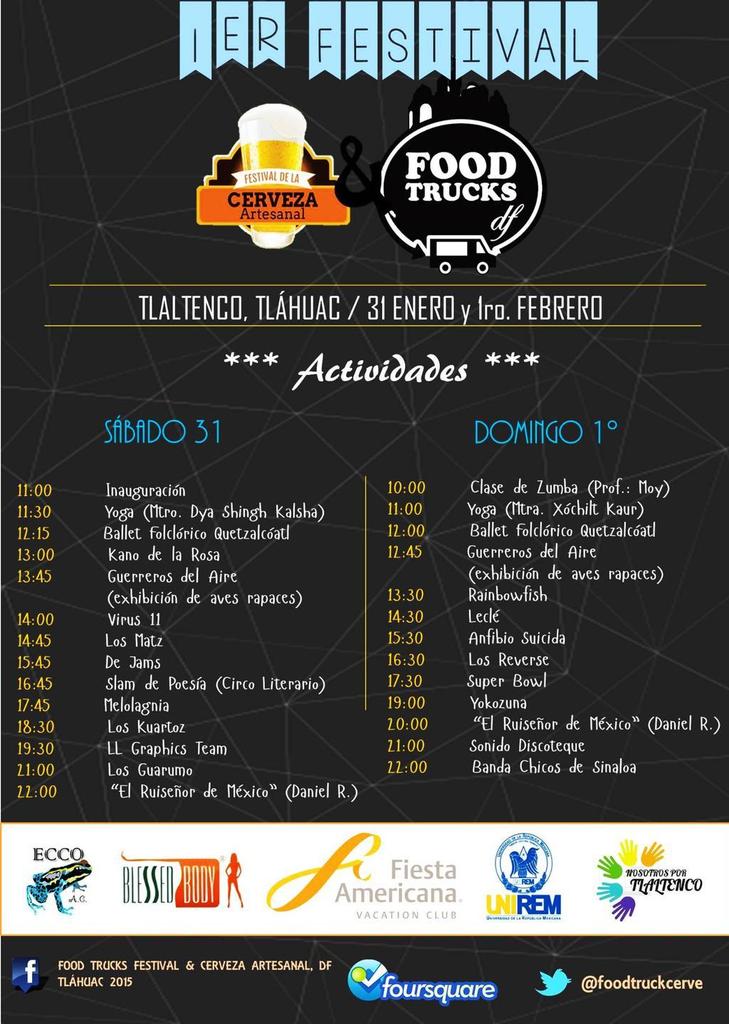Ahí nos vemos! #cervezasartesanas #cerveza #SuperBowlXLIX #tlaltenco #foodtruck <a href="/FoodtrucksDF/">FoodtrucksDF</a> <a href="/churroychocolat/">ch&ch</a>