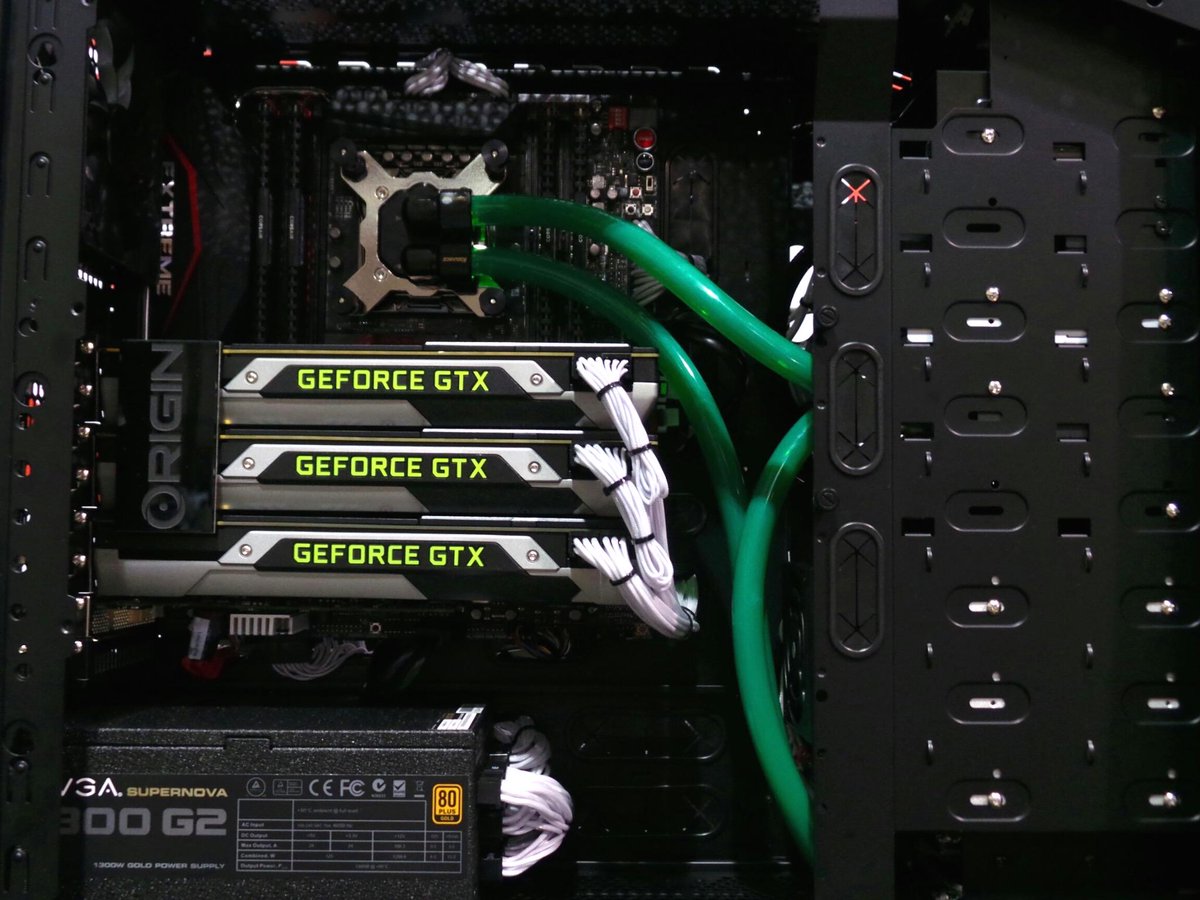 ORIGINPC's tweet image. If you could describe this ORIGIN PC GENESIS Desktop with one word, what would it be? :) @NVIDIAGeForce #ORIGINPC