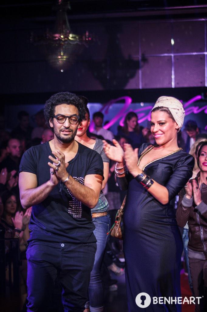 LO STILISTA HICHAM BEN'MBAREK CON LA MOGLIE IN DOLCE ATTESA.
B. E. N. H. E. A. R. T.