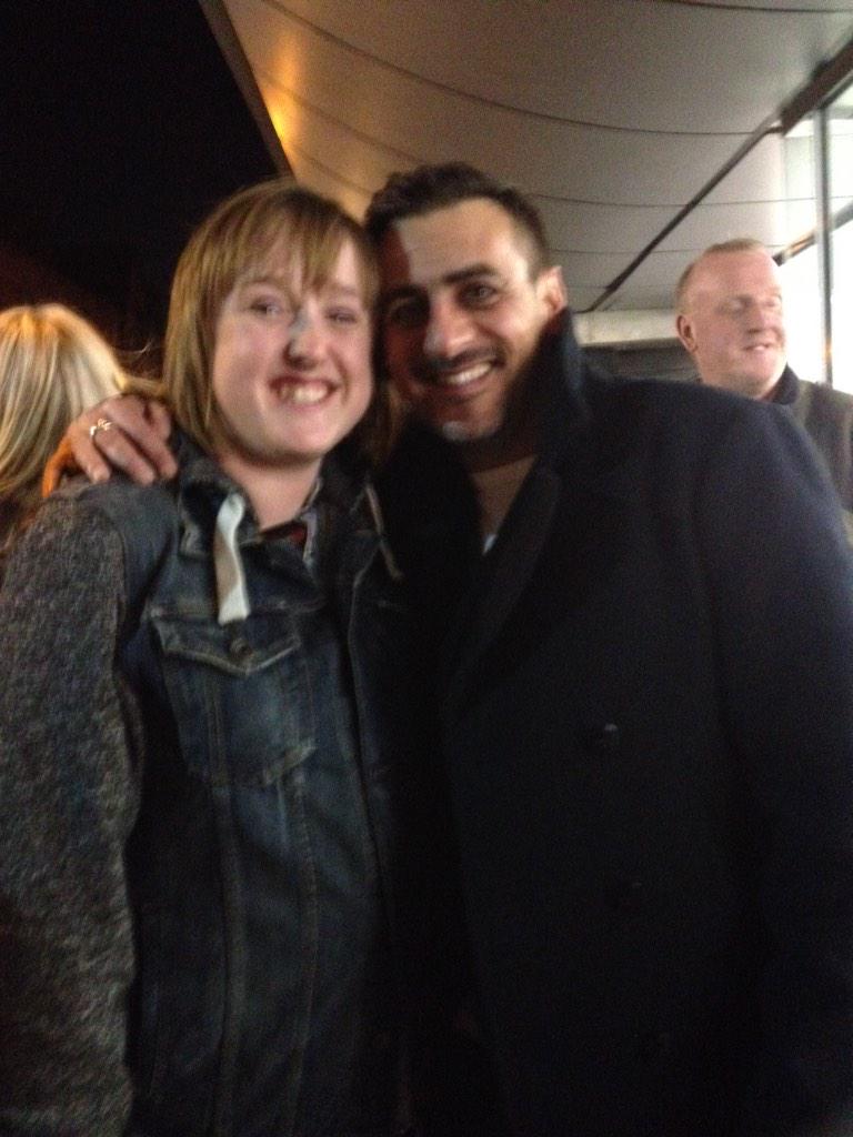 Just met the lovely Chris Gascoyne too!! Happy Birthday!! 