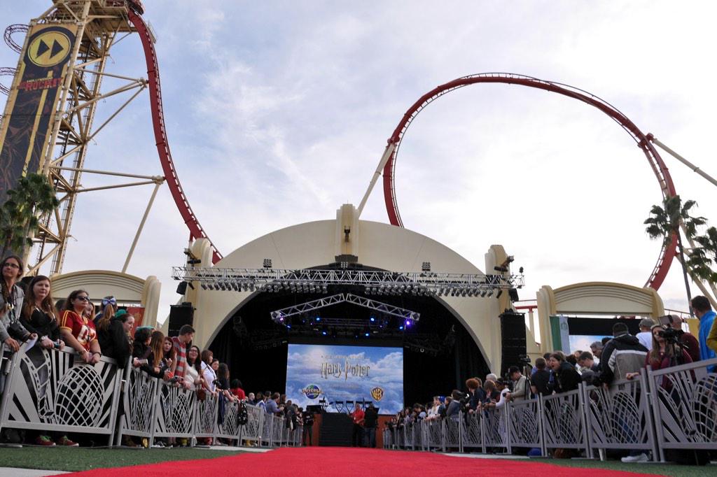 UniversalORL's tweet image. Best seat in the house. #HPCelebration