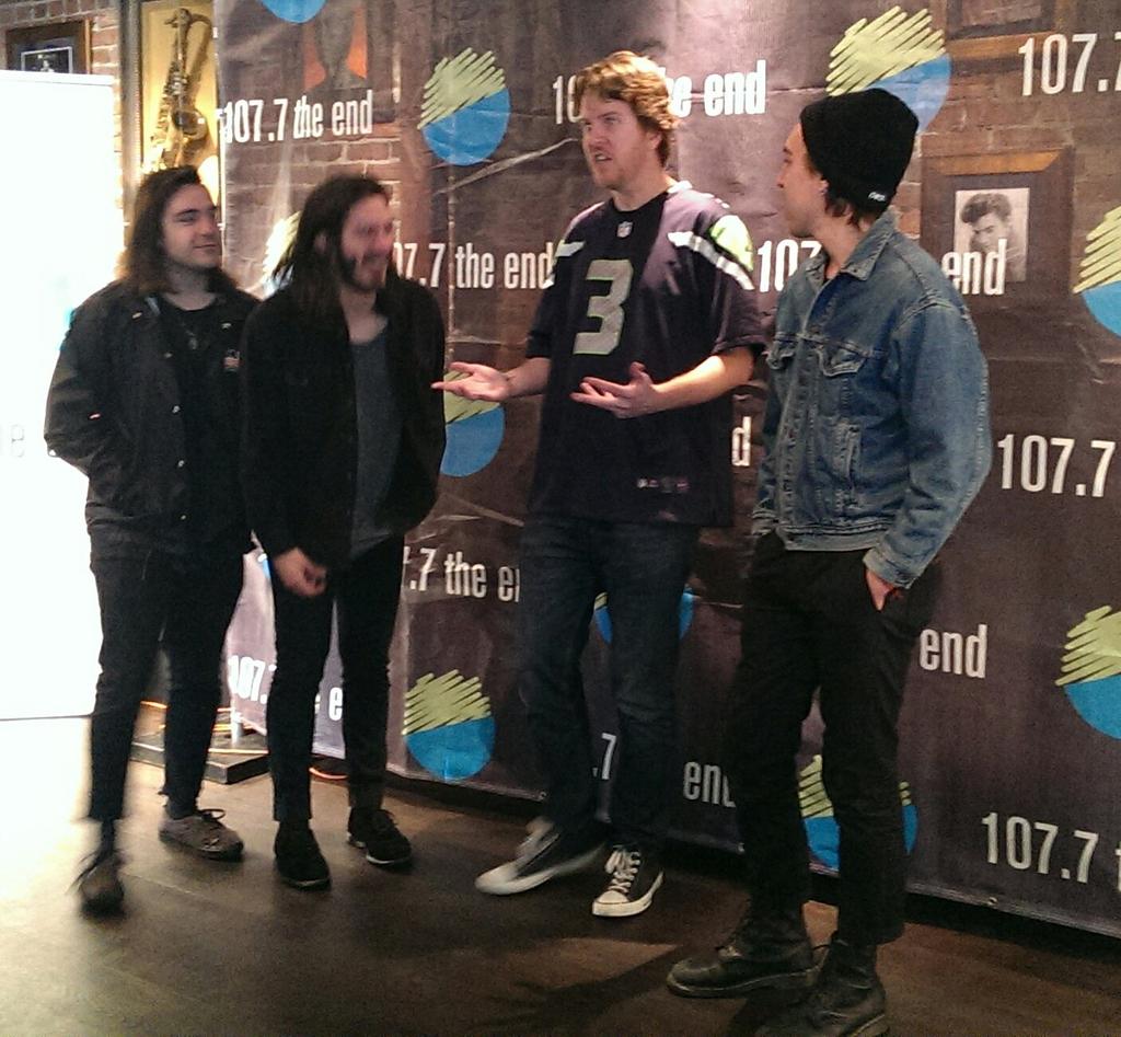 RamonaRidgewell's tweet image. .@thebadsuns &amp;amp; @gregr1077 #ThinkForce #EndSession @1077TheEnd
