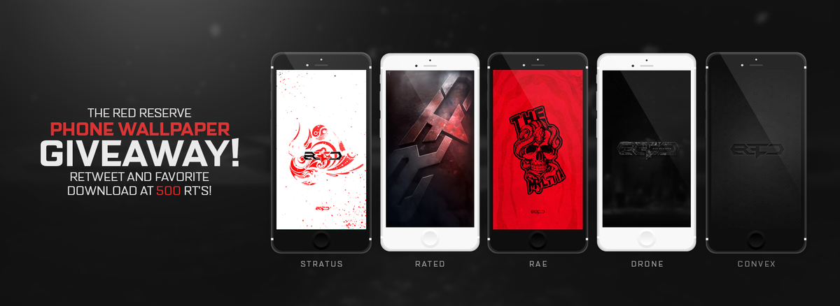 ArtistsOfRed's tweet image. The Official @RedReserve Phone wallpapers by the Red Designers! 500 Retweets for the download! #RedDesigners