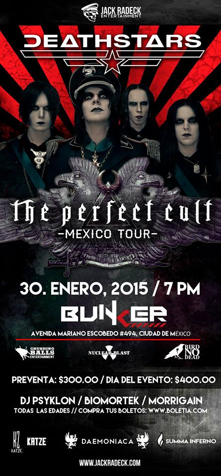 ARTANDMODELS's tweet image. Hoy viernes 30 de enero @biomortek y @MORRIGAIN, \m/ (◣_◢) \m/ yeeah!!!