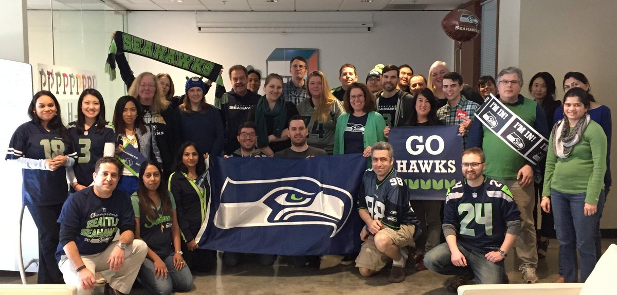 smilebox's tweet photo. Go Hawks! #superbluefriday http://t.co/sKemDvStaq