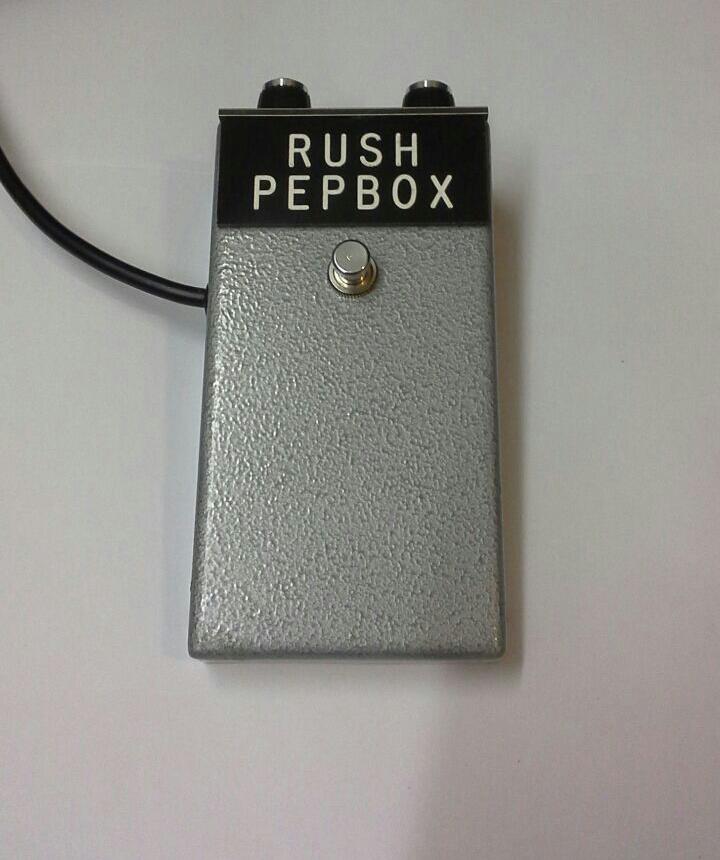 pepe_rush's tweet photo. I have come out of retirement and have built the reissue of the original Rush Pepbox which I designed in the mid 60s. http://t.co/TVBt1R3MfI