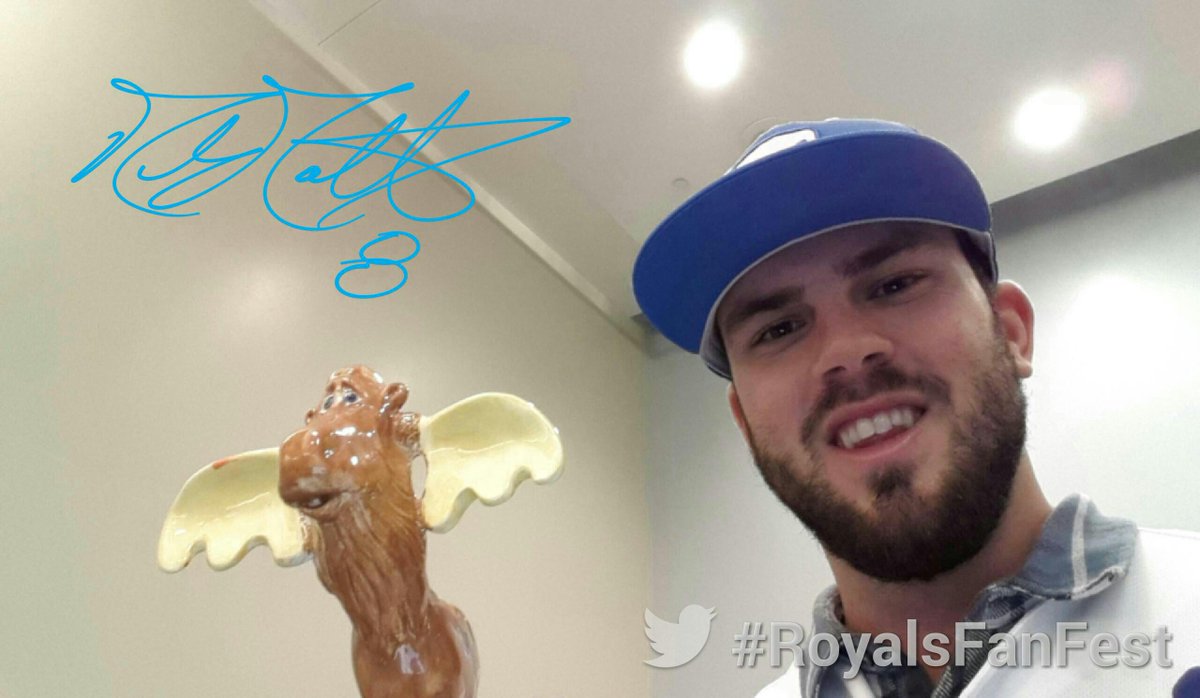 “<a href="/Royals/">Kansas City Royals</a>: .@mooose_8 and a fan-made moose. #RoyalsFanFest ” @k8lynmari
