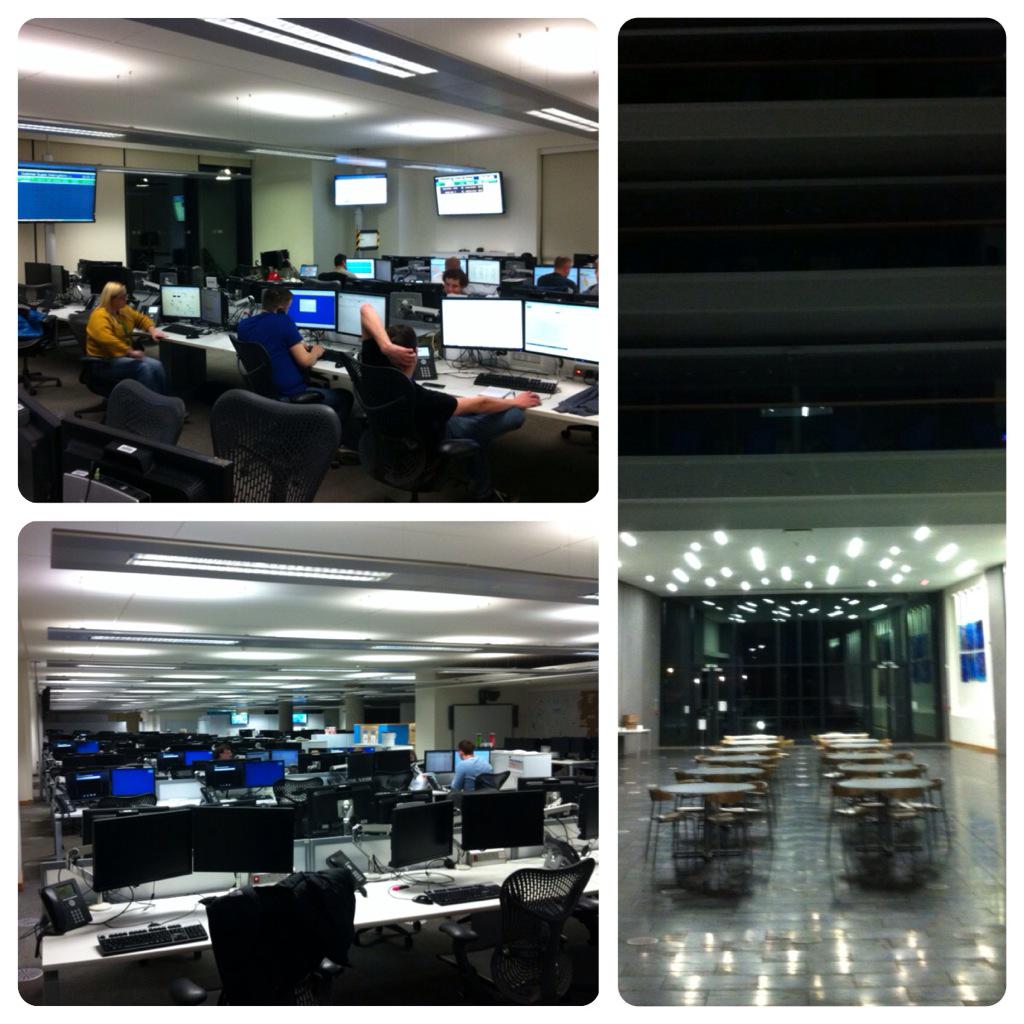 BBCCWR's tweet photo. The overnight customer contact team working hard at @stwater in Coventry #CWAfterDark http://t.co/dMINEvLACv