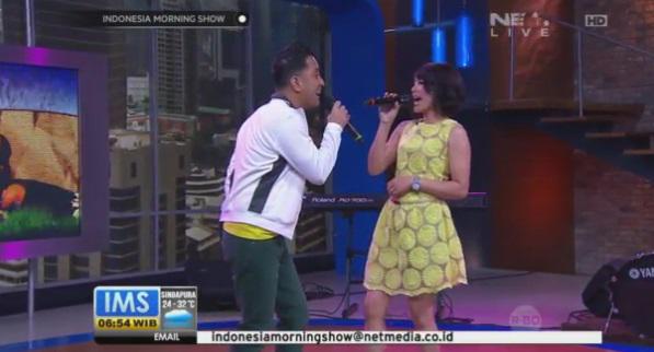 IMS_NET's tweet photo. Fatur dan Nadila dengan lantunan hits lama "Kulakukan Semua Untukmu" Yuk nonton :) http://t.co/gjuUVlC5p8