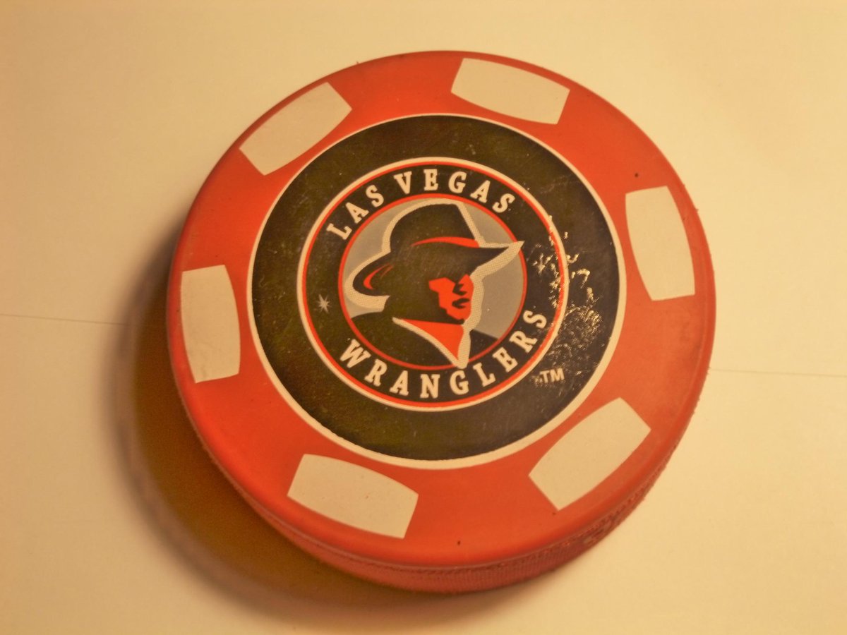 Jon Campbell (@jonlcampbell) on Twitter photo <a href="/WranglersLV/">Las Vegas Wranglers</a> Got this puck on a visit and still have my t shirt. Thanks for the memories <a href="/WranglersLV/">Las Vegas Wranglers</a> Got this puck on a visit and still have my t shirt. Thanks for the memories